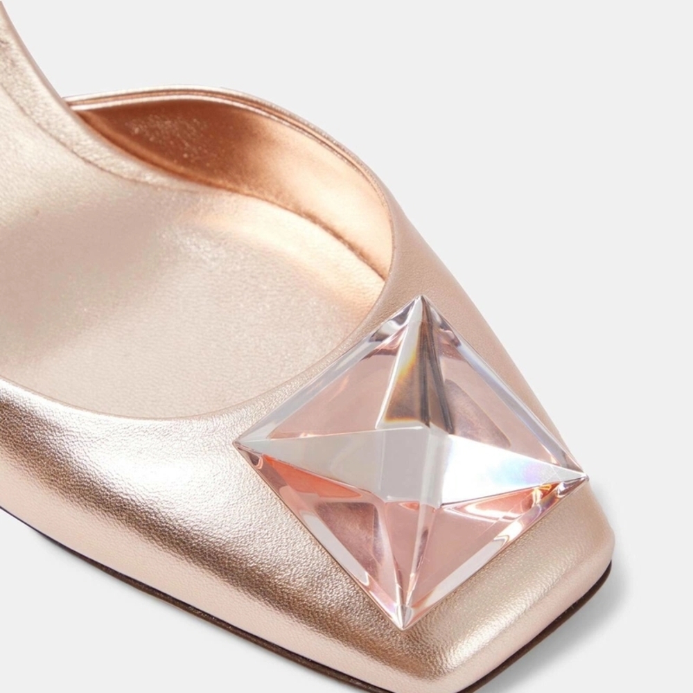 Valentino Garavani One Stud leather slingback pumps - Picture 7 of 7